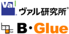 株式会社ヴァル研究所　株式会社ビーグルーのロゴ