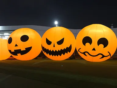 「光のお化けカボチャ」夜イメージ7