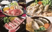 「牡蠣と赤身牛肉の饗宴フェア」コラージュ画像