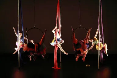 エアリアルシルクとエアリアルフープ