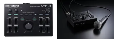 ボイス・トランスフォーマー『VT-4』／『VT-4』マイク接続イメージ