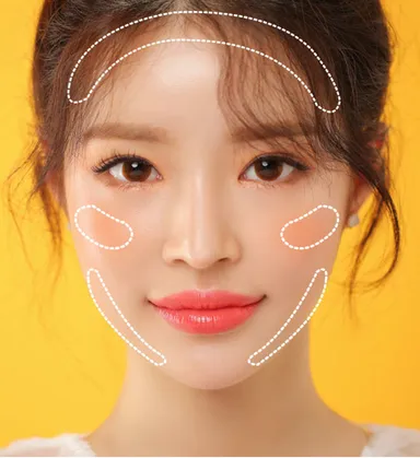 ミニツールチークコントゥアーブラシ