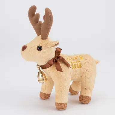 Lindt刺繍入りトナカイのぬいぐるみ