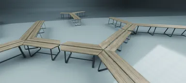 Landscape Bench2(ランドスケープベンチ：Bench)