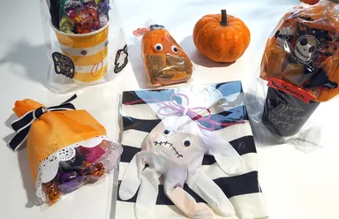 オレンジページ「サロンWEBエディターズ」ミーティング：4/ハロウィーン用お菓子ラッピングのワークショップ