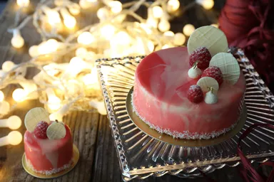 ミラーボウル☆バブリィ X’mas ケーキ