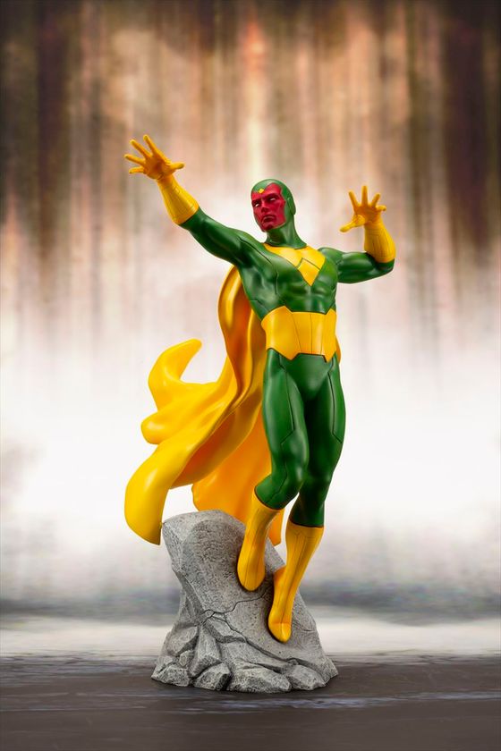 「アベンジャーズ」の人造人間ヒーロー「ヴィジョン」が
ARTFX+シリーズに登場！
