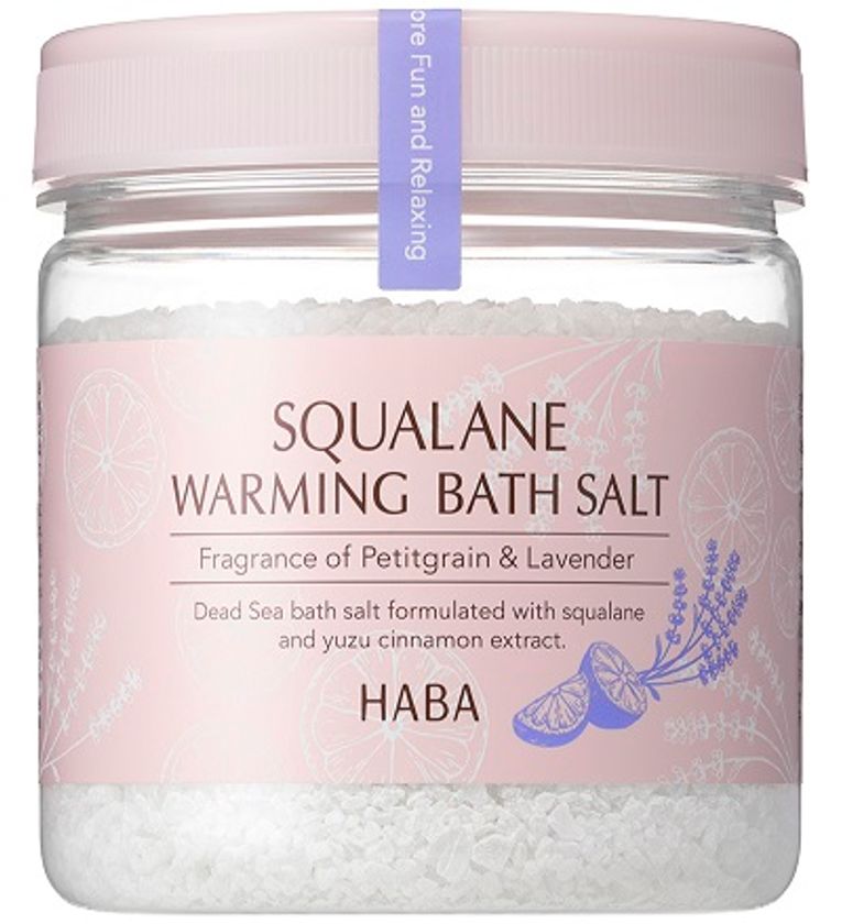 たっぷり発汗※1・デトックス！
ホットゆずシナモンエキス※2+死海の塩※3配合
2018年11月21日（水）より数量限定新発売！
『スクワホットバスソルト』