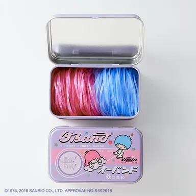 オーバンド キキ&ララ缶　上から見てもかわいい