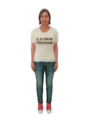Tシャツモデル(女性)