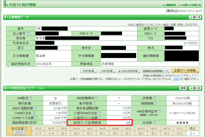 e-与信ナビ『反社ワード記事検索』提供開始のお知らせ
~反社チェックの一次スクリーニング対策に!~