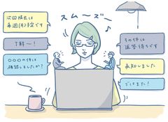 LINE、slack、Skype……リモワ女子の多くは、実は、チャット派！