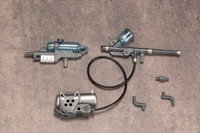 ウェポンユニットリニューアルプロジェクト第8弾は
「ウェポンユニット21ハープーンランチャー」に代わって
『ウォーターアームズ』が登場！