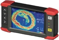 魚群探知機を撮影したMix-100