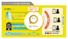 運輸会社と工事会社での業務報酬支払いにpring(電子マネー)を導入！