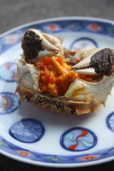 蒸したて上海蟹