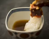 自家製の蟹出汁ポン酢