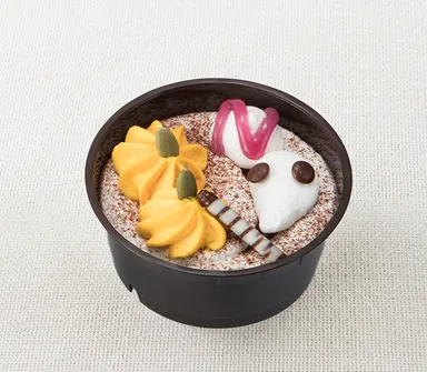 おばけのかぼちゃパフェ(2)