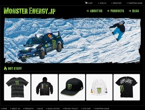 モンスターエナジーのオフィシャル商品を専門に扱うオンラインストア Monster Energy Jp 9月28日 火 にグランドオープン グランドオープン記念 送料無料キャンペーンも実施 株式会社リンクスインターナショナルのプレスリリース