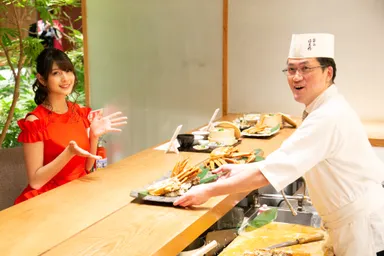 高志の紅ガニに舌鼓