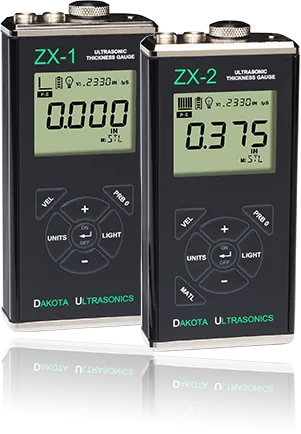 超音波厚さ計　ZX-1／ZX-2
