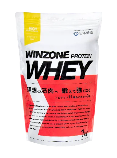 WINZONE PROTEIN WHEY(ウィンゾーン プロテイン ホエイ)リッチバナナ風味