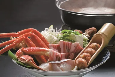 庄内地方の食材を贅沢に使っています