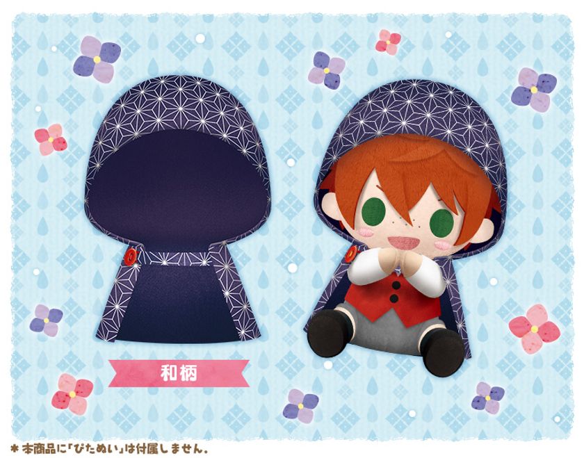 ぴたぬいのお洋服シリーズ「Pitanui mode」第5弾！
梅雨の季節にぴったりな3種類のレインコートがラインナップ入り！