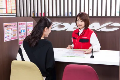 親切丁寧な接客力