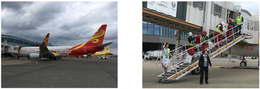 中国から雌雄のトキ2羽を佐渡トキ保護センターへ輸送しました！