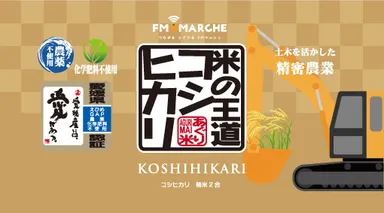 コシヒカリパッケージ