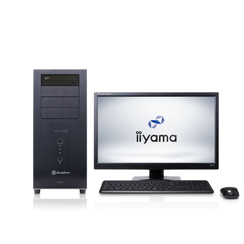 iiyama PC「STYLE∞（スタイル インフィニティ）」は
32コア/64スレッドを誇るRyzen(TM) Threadripper(TM) 2990WXと
NVIDIA(R) GeForce(R) GTX 1050を搭載したBTOパソコンを販売中