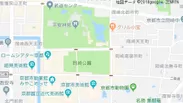 会場の岡崎公園　地図