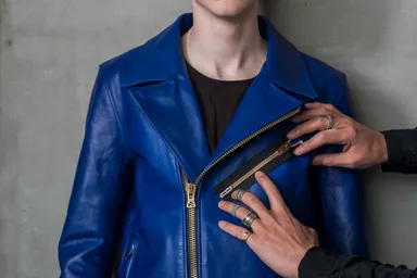 仕立て事例（ライダース）