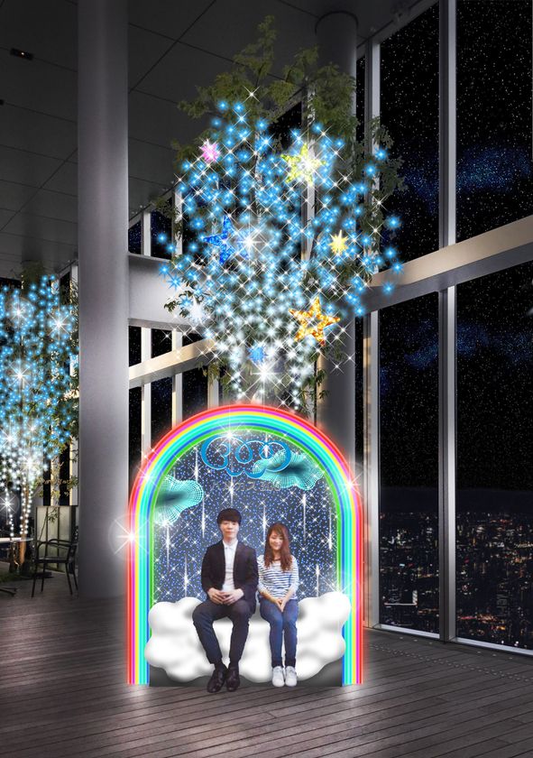 キラめくイルミネーションで彩るあべのハルカスの冬
「あべのハルカス 天空のイルミネーション ２０１８」を実施