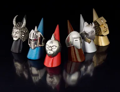 「キン肉マン」シルバーリング全６種