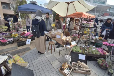 お花もいっぱい