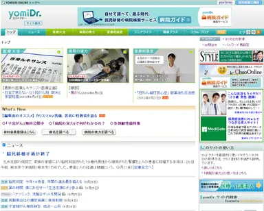 サイトトップページ