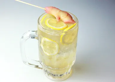 MEGA はちみつレモンと岩下の新生姜のハイボール