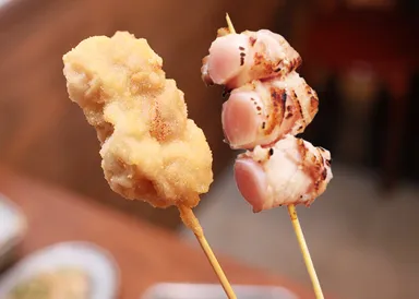 肉巻き岩下の新生姜(揚／焼)