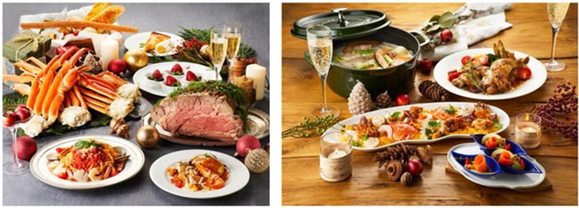 美食と音楽に満たされる！水辺のホテルに訪れるクリスマス
「蟹とローストビーフ」クリスマス期間限定バイキング
2018年12月22日（土）より 第一ホテル東京シーフォートにて