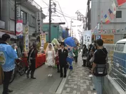銀座通りでの結婚パレード