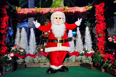 ひらパークリスマスパーティ１※昨年の様子