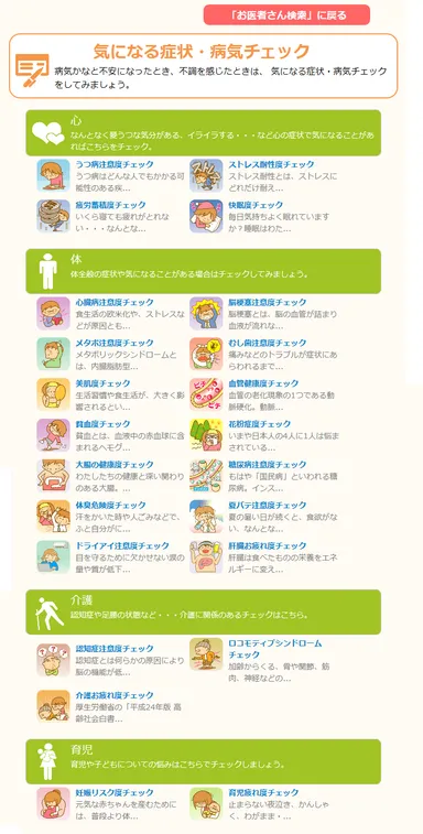 WEBチェック画面