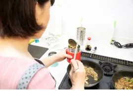 調理体験の様子