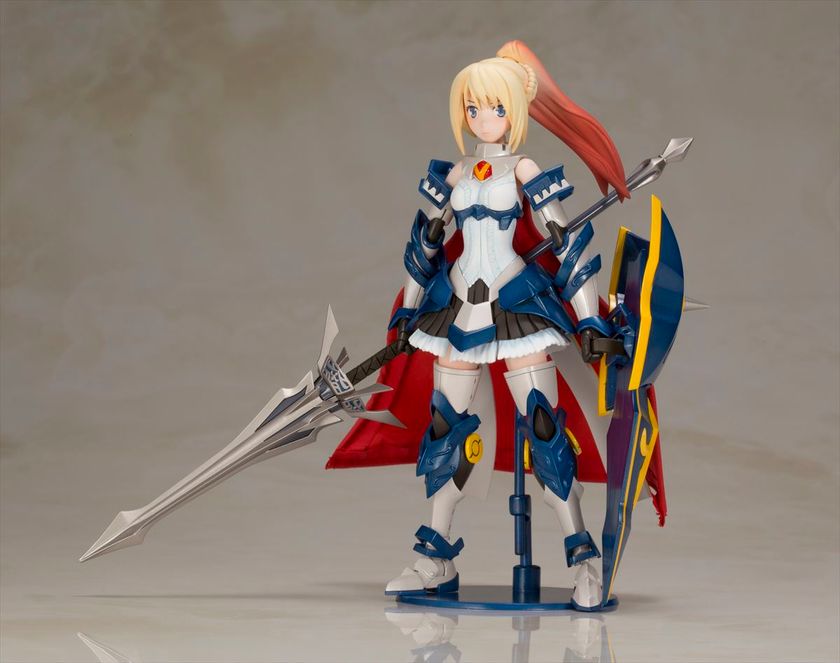 DMM × LEVEL-5による『装甲娘』よりフルアクションプラモデルが登場！
第一弾は「LBCS：アキレス ミカヅキカリナ」！