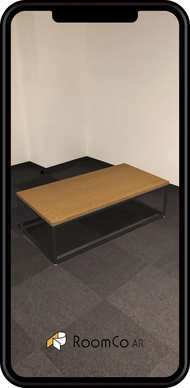 今いる場所にARで配置されます！