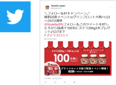 Twitterキャンペーン