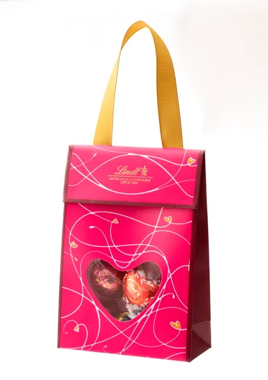 リンドール ハートギフトバッグ