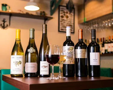 ワインにもこだわります